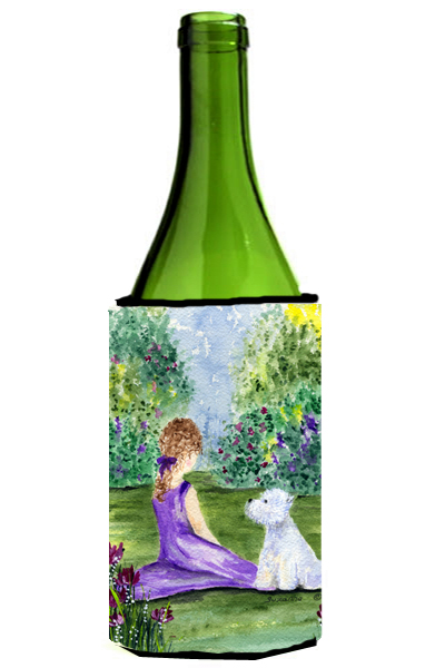 Westie Wine bottle sleeve Hugger 24 oz.