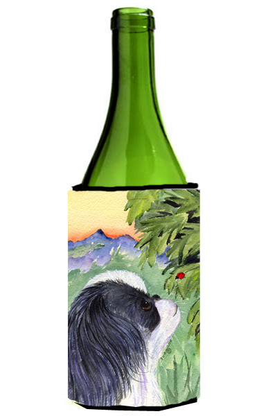 Japanese Chin Wine bottle sleeve Hugger - 24 oz.