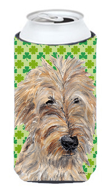 Goldendoodle St Patricks Irish Tall Boy bottle sleeve Hugger - 22 To 24 oz.