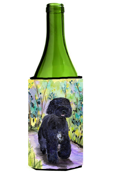 Portuguese Water Dog Wine bottle sleeve Hugger - 24 oz.