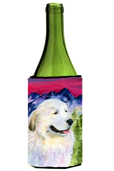 Great Pyrenees Wine bottle sleeve Hugger - 24 oz.