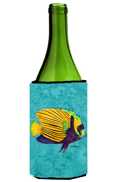 Picture of Carolines Treasures 8674LITERK Fish Tropical Wine bottle sleeve Hugger - 24 oz.
