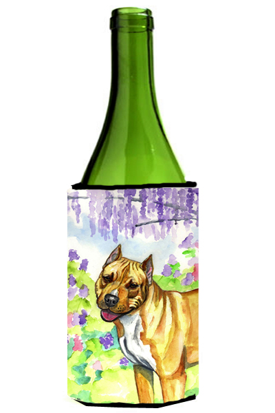 Picture of Carolines Treasures 7093LITERK Pit Bull Wine bottle sleeve Hugger - 24 oz.