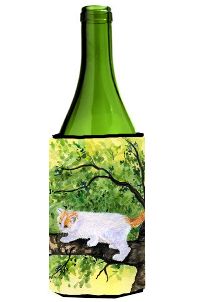 Cat - Turkish Van Wine bottle sleeve Hugger - 24 oz.