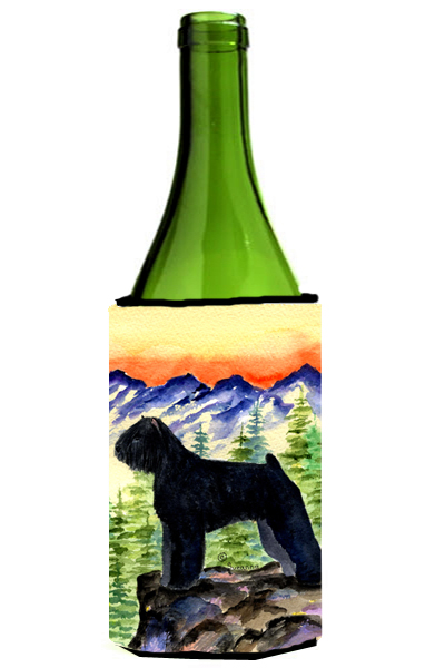Bouvier Des Flandres Wine bottle sleeve Hugger - 24 oz.
