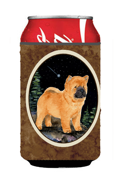 Starry Night Chow Chow Can Or bottle sleeve Hugger - 12 oz.