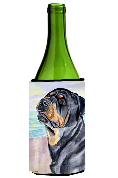 Picture of Carolines Treasures 7107LITERK Rottweiler Wine bottle sleeve Hugger - 24 oz.