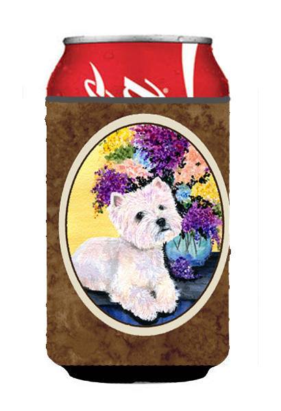 Westie Can Or bottle sleeve Hugger - 12 oz.