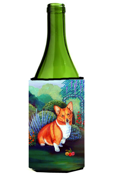 Picture of Carolines Treasures 7118LITERK Corgi Wine bottle sleeve Hugger - 24 oz.