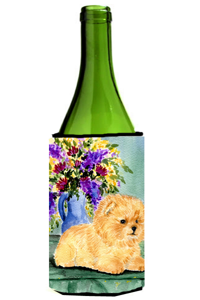 Pomeranian Wine bottle sleeve Hugger - 24 oz.