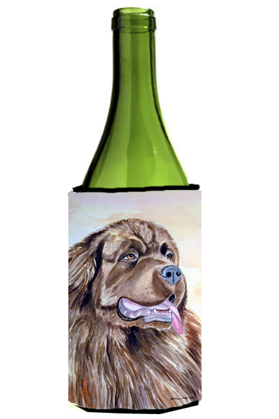 Picture of Carolines Treasures 7119LITERK Newfoundland Wine bottle sleeve Hugger - 24 oz.