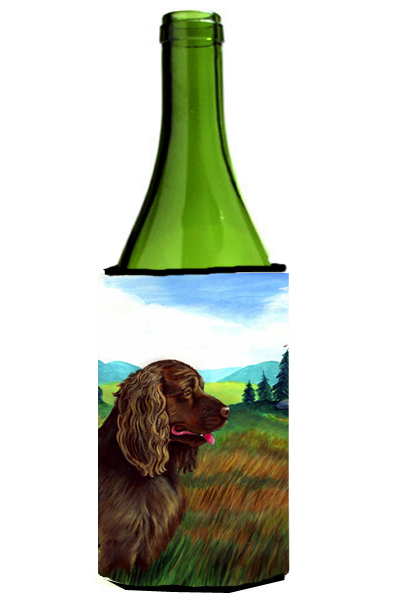 Picture of Carolines Treasures 7122LITERK Sussex Spaniel Wine bottle sleeve Hugger - 24 oz.