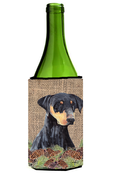 Doberman Wine bottle sleeve Hugger - 24 oz.