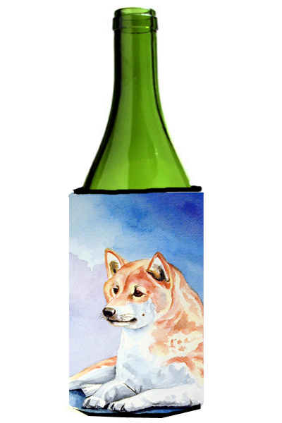 Picture of Carolines Treasures 7135LITERK Shiba Inu Wine bottle sleeve Hugger - 24 oz.