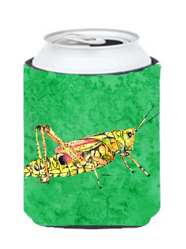Picture of Carolines Treasures 8849CC Grasshopper On Green Can Or bottle sleeve Hugger - 12 oz.