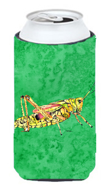 Grasshopper On Green Tall Boy bottle sleeve Hugger - 22 To 24 oz.