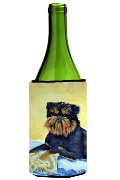 Picture of Carolines Treasures 7146LITERK Brussels Griffon Wine bottle sleeve Hugger - 24 oz.