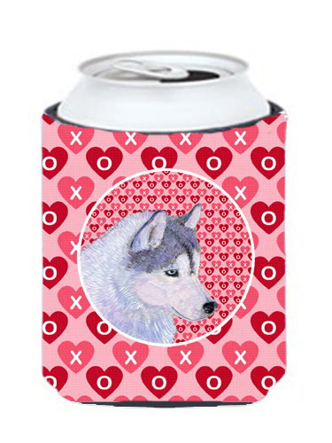 Siberian Husky Can Or bottle sleeve Hugger - 12 oz.