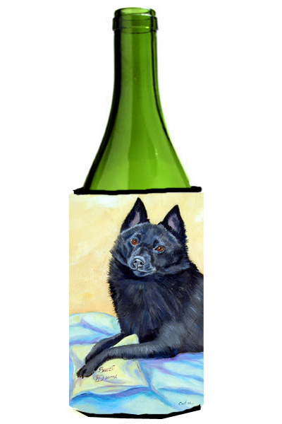 Picture of Carolines Treasures 7152LITERK Schipperke Sweet Dreams Wine bottle sleeve Hugger - 24 oz.
