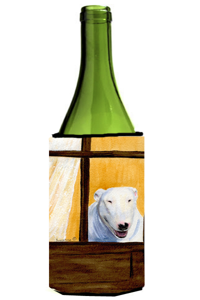 Bull Terrier Wine bottle sleeve Hugger - 24 oz.