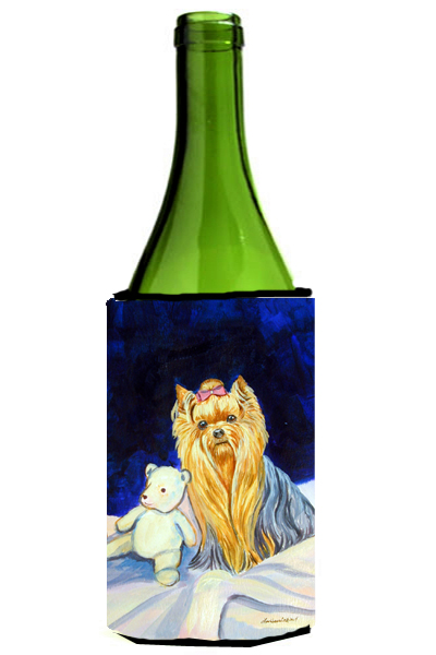 Picture of Carolines Treasures 7221LITERK Yorkie Wine bottle sleeve Hugger - 24 oz.