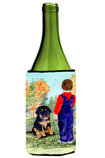 Tibetan Mastiff Wine bottle sleeve Hugger - 24 oz.