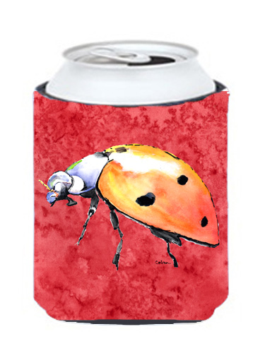 Picture of Carolines Treasures 8868CC Lady Bug On Red Can Or bottle sleeve Hugger - 12 oz.