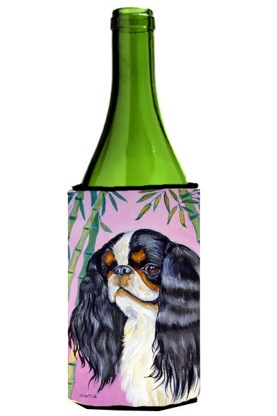 Picture of Carolines Treasures 7170LITERK English Toy Spaniel Wine bottle sleeve Hugger - 24 oz.