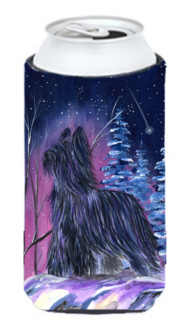 Starry Night Briard Tall Boy bottle sleeve Hugger - 22 To 24 oz.