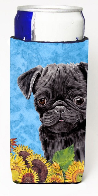Pug Michelob Ultra bottle sleeves For Slim Cans - 12 oz.