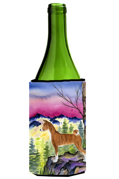 Basenji Wine bottle sleeve Hugger - 24 oz.