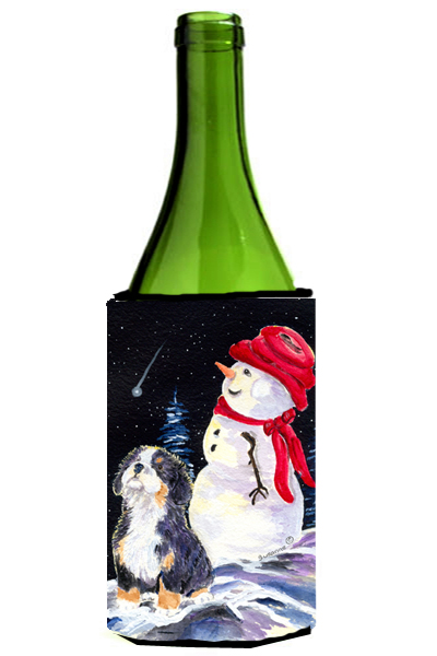 Bernese Mountain Dog Wine bottle sleeve Hugger - 24 oz.
