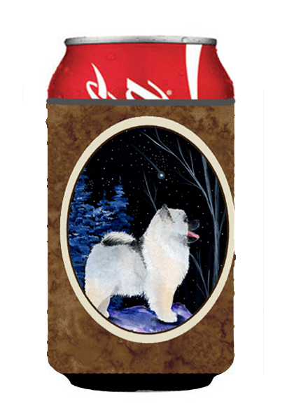 Starry Night Keeshond Can Or bottle sleeve Hugger