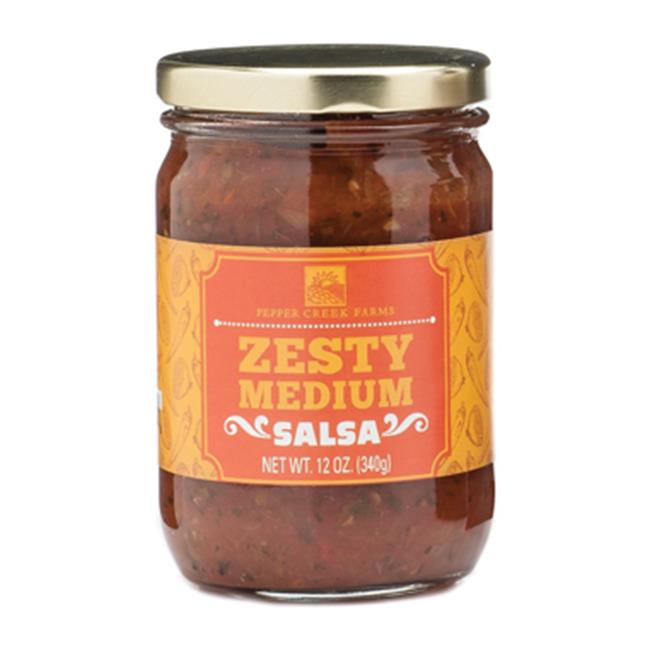 Pepper Creek Farms 5E Zesty Medium Salsa - Pack of 12