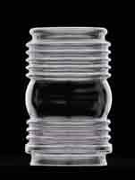 Picture of Polymer Products 3202-50530 Cylinder 5.5 in. Clear Acrylic Jelly Jar Replacement Globe- Pack Of 6