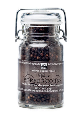 Picture of Pepper Creek Farms 9E Gourmet Black Peppercorns - Pack of 6