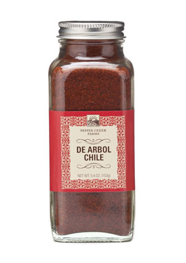 Picture of Pepper Creek Farms 70T De Arbol Chile - Pack of 6