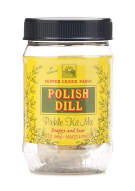 Picture of Pepper Creek Farms 80D Polish Dill Pickle Mix - Pack of 12