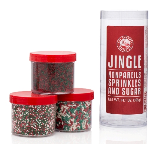 Picture of Pepper Creek Farms SS-JINGLE Stacked Sugar Set Jingle - Pack of 6