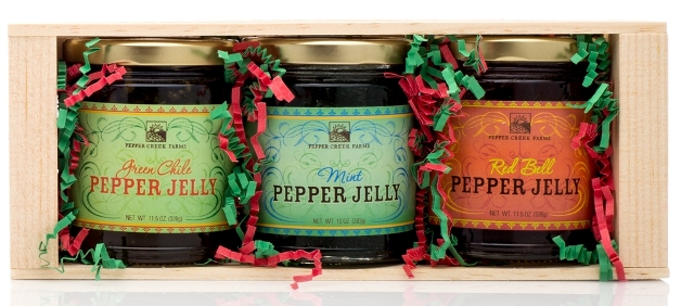 Picture of Pepper Creek Farms CRT-004 Pepper Jelly Gift Crate - Pack of 6