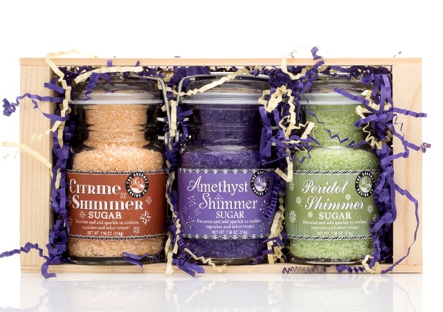 Picture of Pepper Creek Farms CRT-007 Vivid Shimmer Sugars Gift Crate - Pack of 6