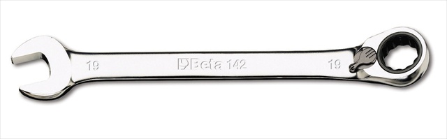 142 Series 12-Point Reversible Ratcheting Combination Wrench, Metric 9mm