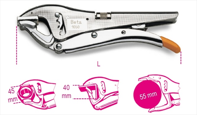 Picture of Beta Tools 010500022 1050 - Adjustment Self-Locking Pliers