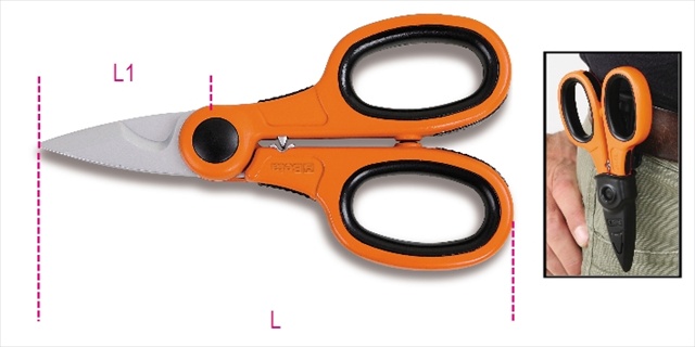 Picture of Beta Tools 011280080 1128BCX Electricians Scissors