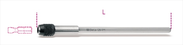 Picture of Beta Tools 012810292 1281 PM - Quick-Fit Magnetic Bit Holder