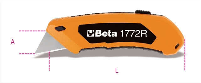 Picture of Beta Tools 017720017 1772 RL 2-10 Long Trapezoidal Blades