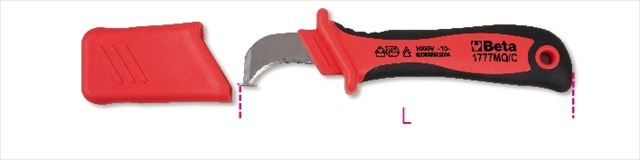 Picture of Beta Tools 017770026 1777 MQ C-Cable Stripping Knife - 1000V