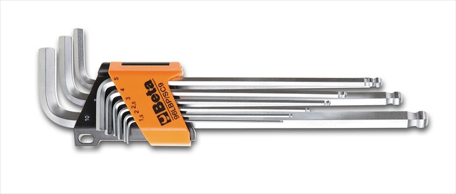 000961354 96 LBP & SC9-9 Ball Head Offset Hexagon Key Wrenches, Extra-Long Model