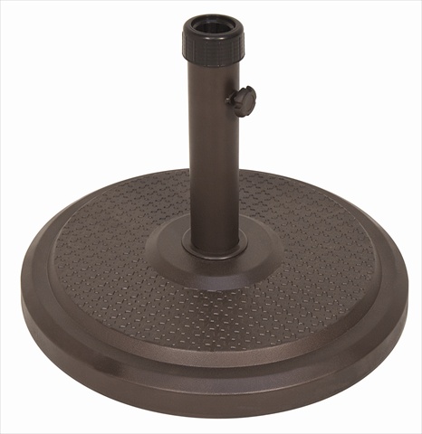 Clyde Modern Classic Bronze Concrete Outdoor Umbrella Base