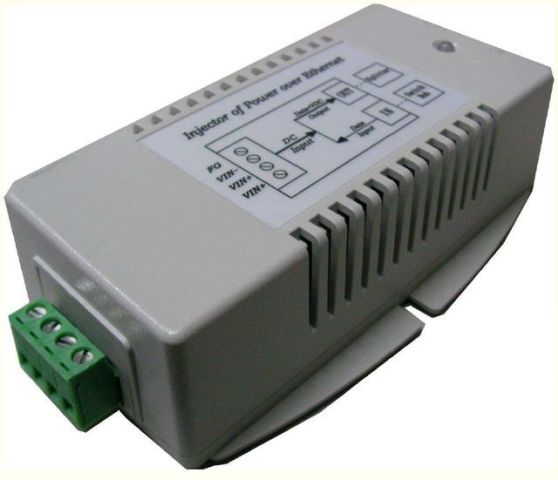Picture of Tycon Systems TP-DCDC-2448GD-HP 56V DC Out 35W Hi Power DC To DC Converter And POE Inserter - Gigabit